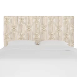 French Seam Slipcover Headboard Oblong Mustard - Cloth & Company