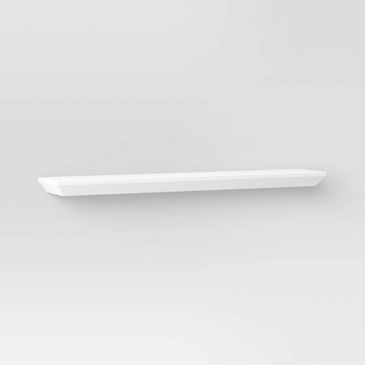 Wedge Shelf With Rod Bracket White - Threshold™ - Image 4