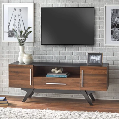 Ashfield Mid-Century Modern TV Stand For TVs Up To 64" - Buylateral