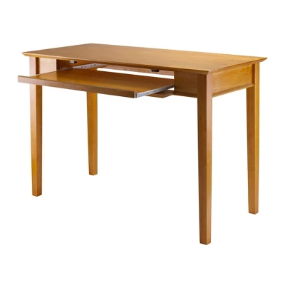 Studio Computer Desk Honey Brown - Winsome - Image 5