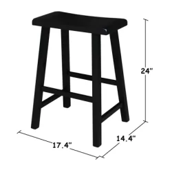 Davis Saddle Seat Stool - International Concepts