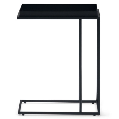 18" Morton Tray Top C Side Table Black - WyndenHall - Image 9