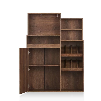 Segre Rustic Baker's Rack Walnut - MiBasics - Image 2