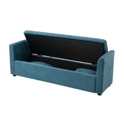 Pedro 59.4" Wide Storage Bench | ARTFUL LIVING DESIGN - Image 5