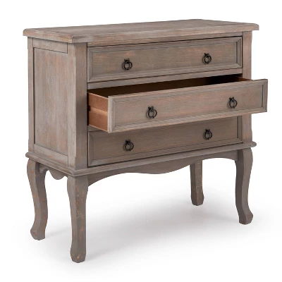 Thomas 3 Drawer Chest Gray - ClickDecor - Image 10