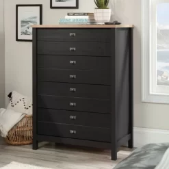 Cottage Road 4 Drawer Chest Raven Oak - Sauder