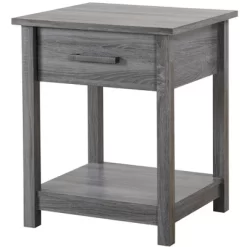 Passion Furniture Salem 1-Drawer Nightstand (24 In. H X 19 In. W X 20 In. D)