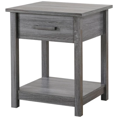Passion Furniture Salem 1-Drawer Nightstand (24 In. H X 19 In. W X 20 In. D)