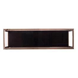 Lexing Glass Top Console Table Champagne - Aiden Lane - Image 4