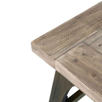 Oliver Dining Bench Gray - Image 5