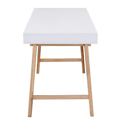 Giselle Writing Desk White - Adore Decor - Image 4