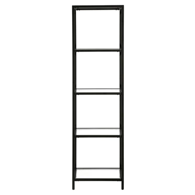 18" Wide Black Bronze Bookcase - Henn&Hart - Image 3