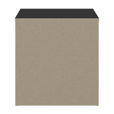 Delmar Wood 2 Drawer Nightstand Matte Black - Hillsdale Furniture - Image 4