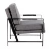 Franklin Arm Chair Leather/Steel - LumiSource