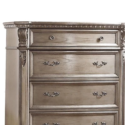 42" Northville Chest Antique Silver - Acme Furniture - Image 3