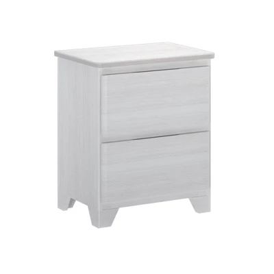 Max & Lily Farmhouse Nightstand With 2 Drawers - Image 4
