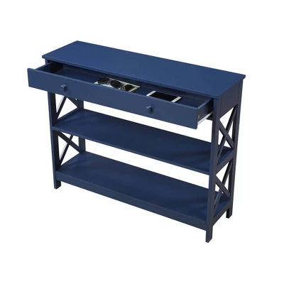 Oxford 1 Drawer Console Table - Breighton Home - Image 3