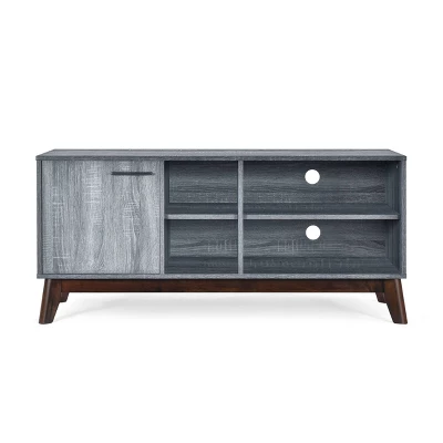Rattler Mid-Century Modern TV Stand With Storage For TVs Up To 43" - Christopher Knight Home - Image 7