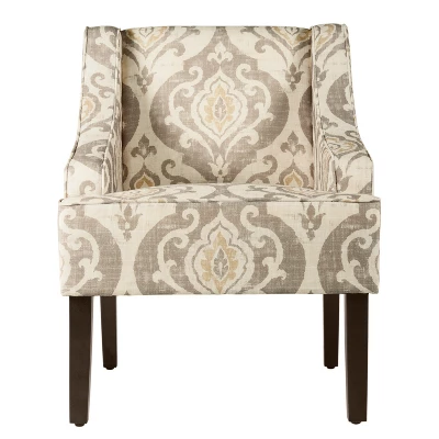 Classic Swoop Accent Armchair - HomePop - Image 3