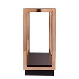 Lexing Glass Top Console Table Champagne - Aiden Lane - Image 3