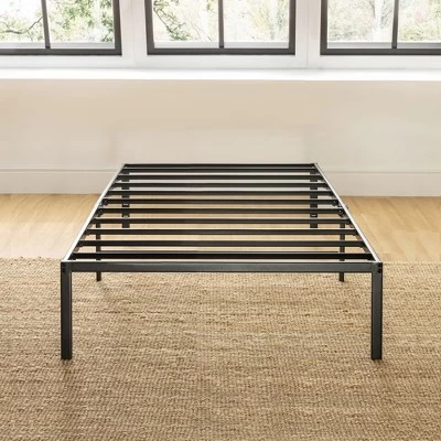 14" Classic Metal Platform Bed Frame Black - Mellow - Image 2
