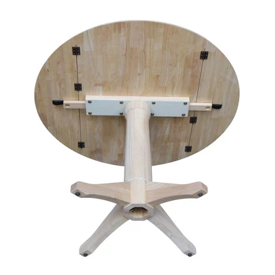 30.3" Jeremy Round Dining Table Blue - International Concepts - Image 6