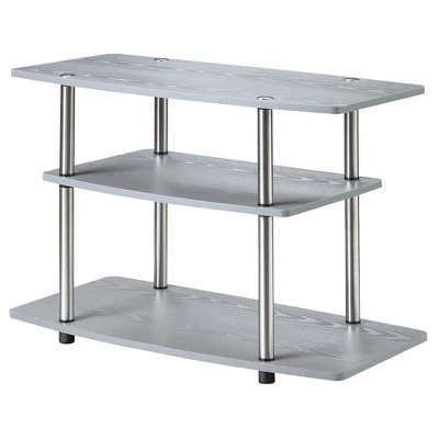 Designs2Go 3 Tier TV Stand For TVs Up To 32" - Breighton Home - Image 11