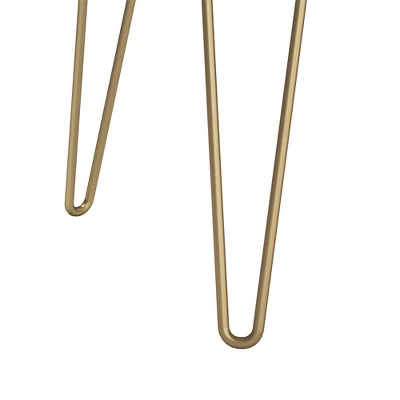 Athena TV Stand For TVs Up To 42" Marble White - Novogratz - Image 6