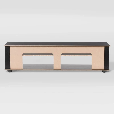 Bakersfield TV Stand For TVs Up To 80" Black - CorLiving - Image 2