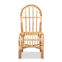 Athena Rattan Chair Natural - Bali & Pari