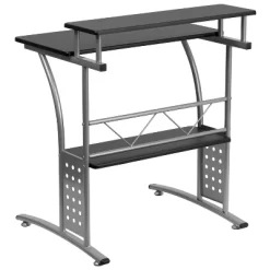 Clifton Computer Desk Black - Flash Furniture