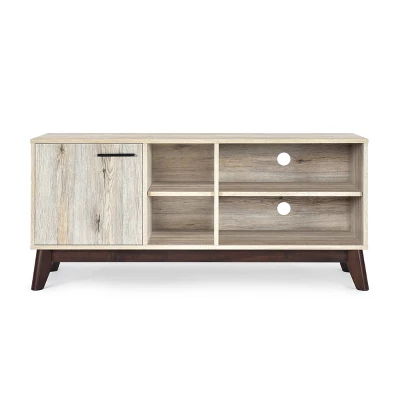 Rattler Mid-Century Modern TV Stand With Storage For TVs Up To 43" - Christopher Knight Home - Image 8