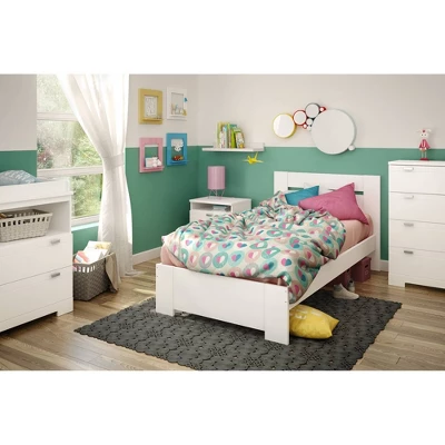 Reevo 4-Drawer Chest Pure White - South Shore - Image 2