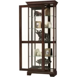 Howard Miller 680579 Howard Miller Berends Iii Curio Cabinet 680579 Espresso