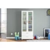 Livramento 2 Door Bookcase White - Polifurniture